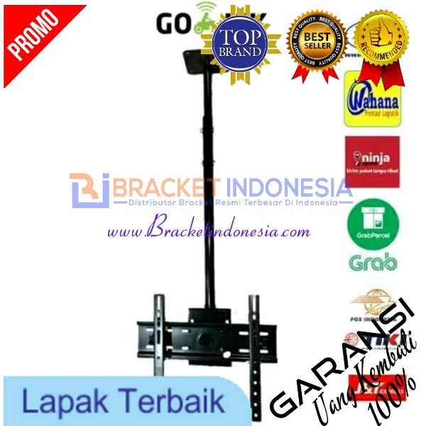 Bracket Gantung Plafon 40 43 49 50 55 inch Ori