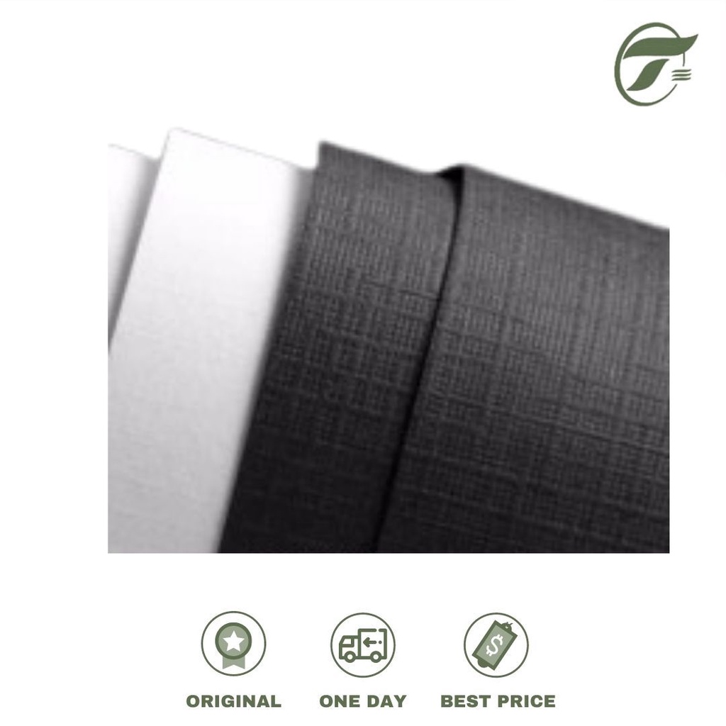 

KERTAS LINEN FOLIO TEBAL @10 LBR CITRA HIJAU/COKLATTUA/KREM/HITAM