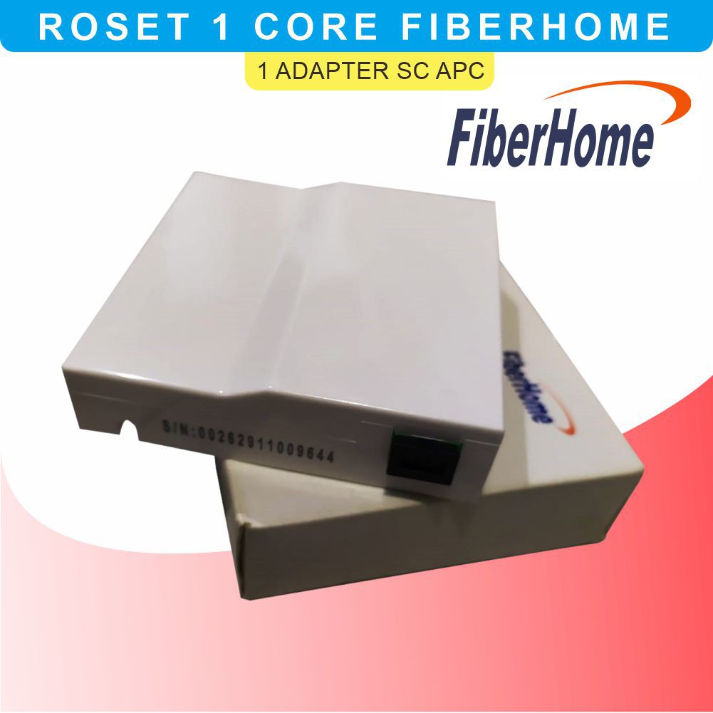 Fiber Optik Roset 1 Core Merk Fiberhome 1 Adapter