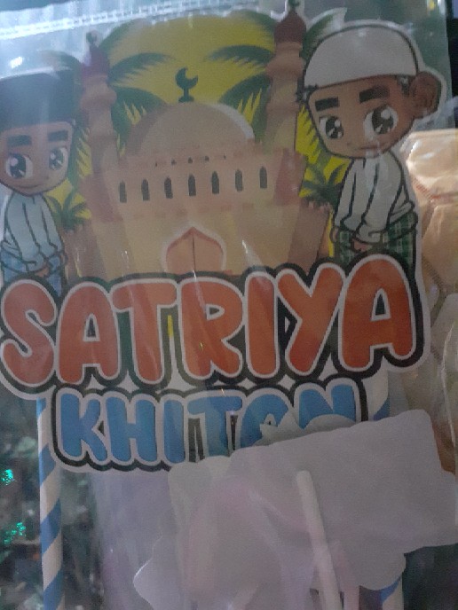 Topper Cake Event Khitan / Sunat