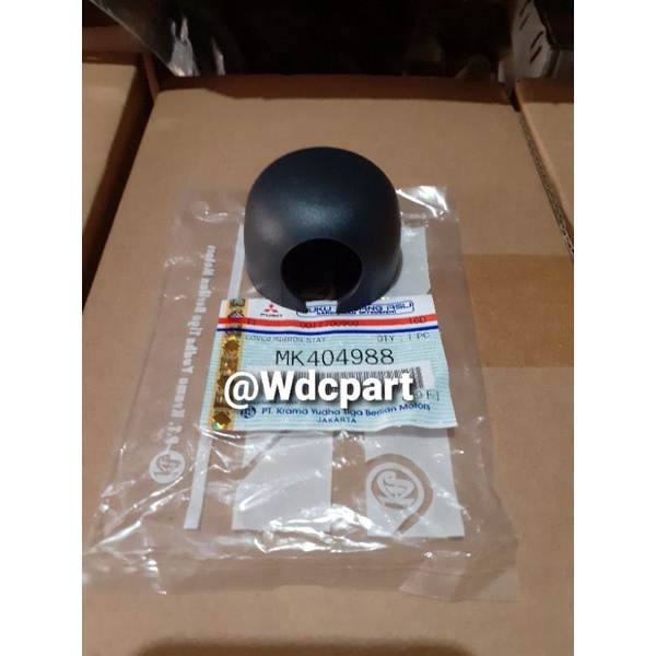 cover tutup stang spion bulat turbo ps110 ps125 original mitsubishi