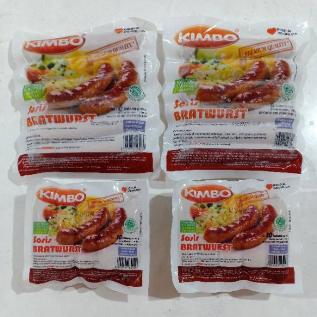 

kimbo sosis bakar original mini / jumbo 500gr 500gram isi 10 / 6