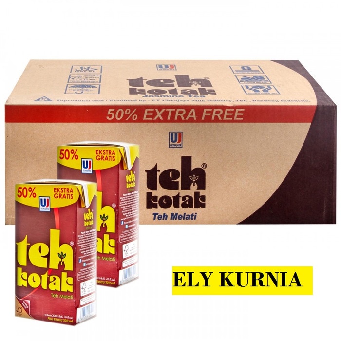 

DISKON - (BISA COD) ULTRA Teh Kotak Jasmine 1 Karton isi 24