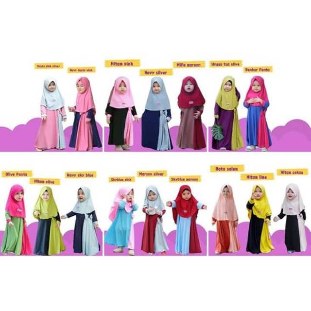 Gamis bayi dan anak LANEEKa by Zhavira