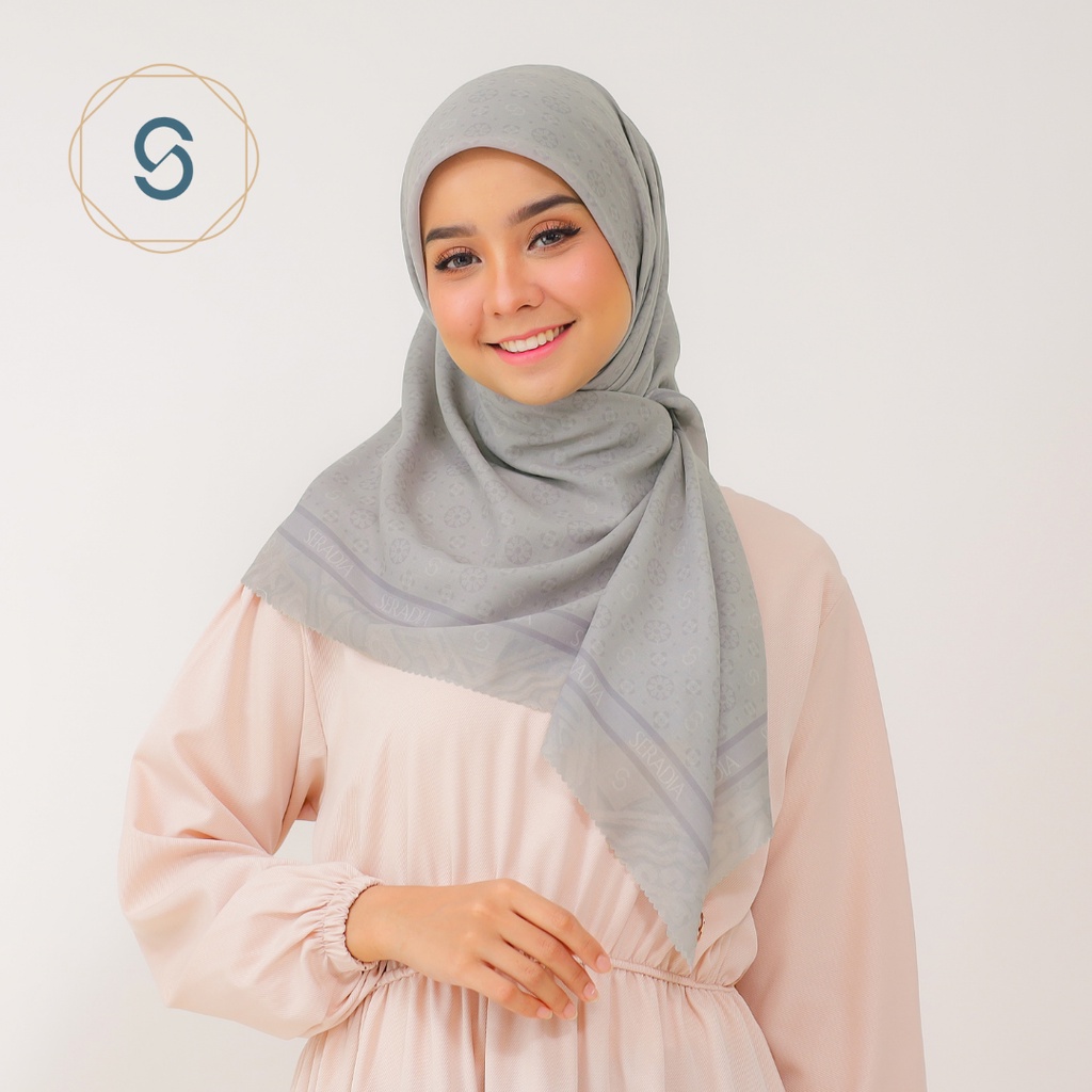 Seradia Hijab Segi Empat Monogram 2.0-6
