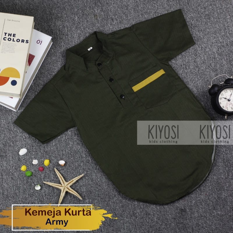 KIYOSI Baju Koko Kurta Anak Premium 1-5 Tahun