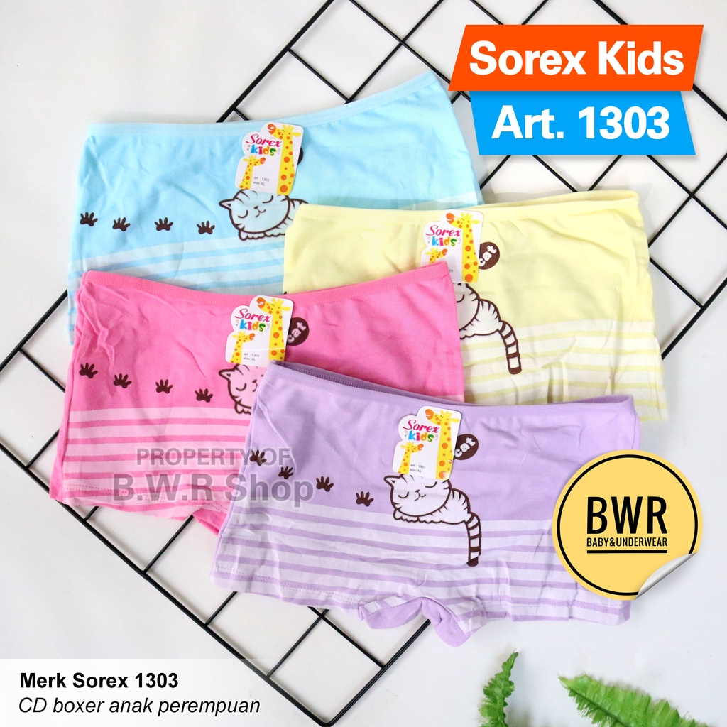 CD Sorex Kids 1303 Salur / Celana Dalam Anak Perempuan || Bwr