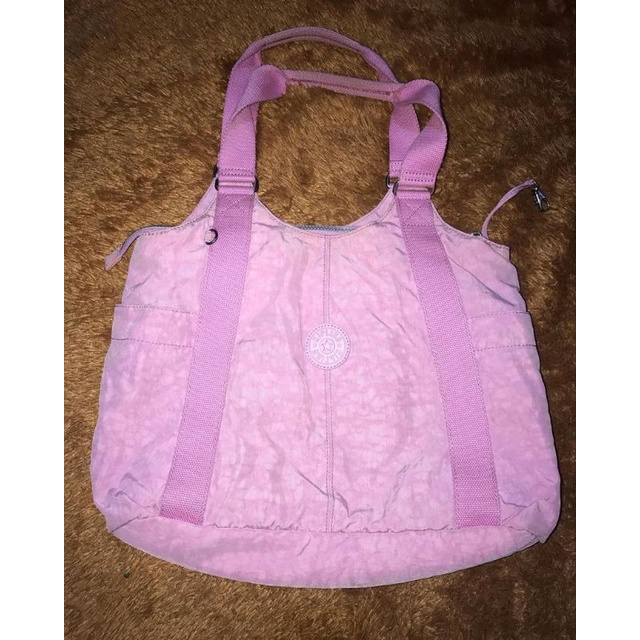 Kipling tote bag pinky