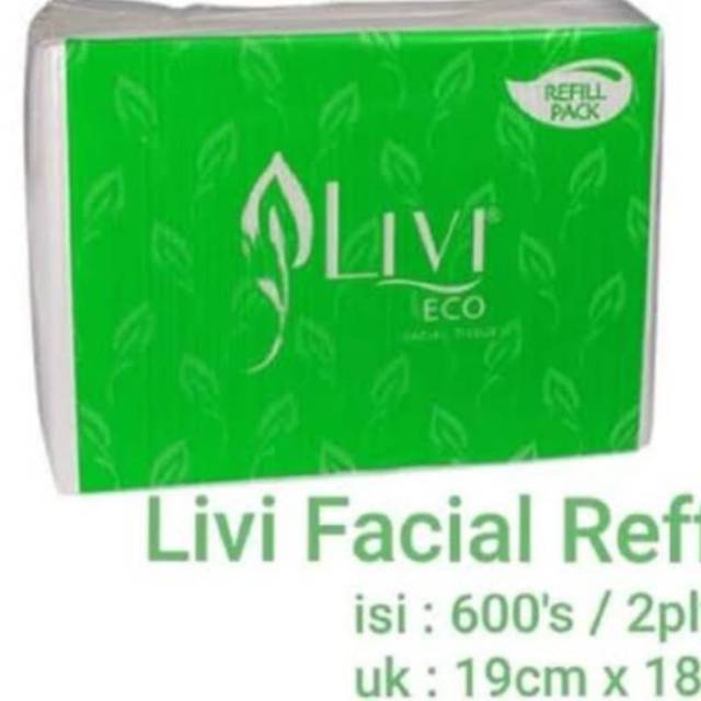 TISSUE LIVI FACIAL 554 GR MURAH