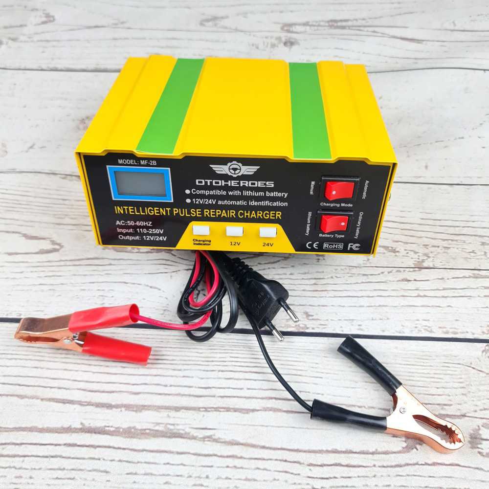Cesan / Charger Aki Mobil Smart Battery Charger 12V/24V