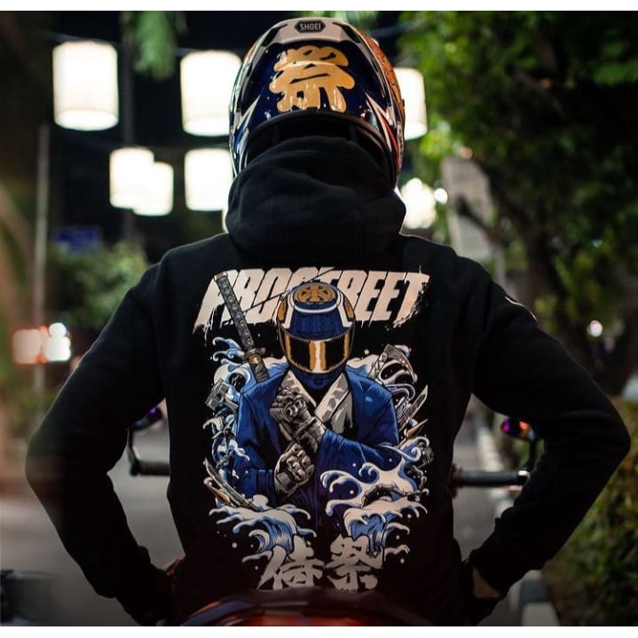 Jaket Prostreet Artikel Terbaru Samurai V2 / Sweater Hoodie Prostreet Bikers / Hoodie Prostreet New Simple Bahan Katun Lembut