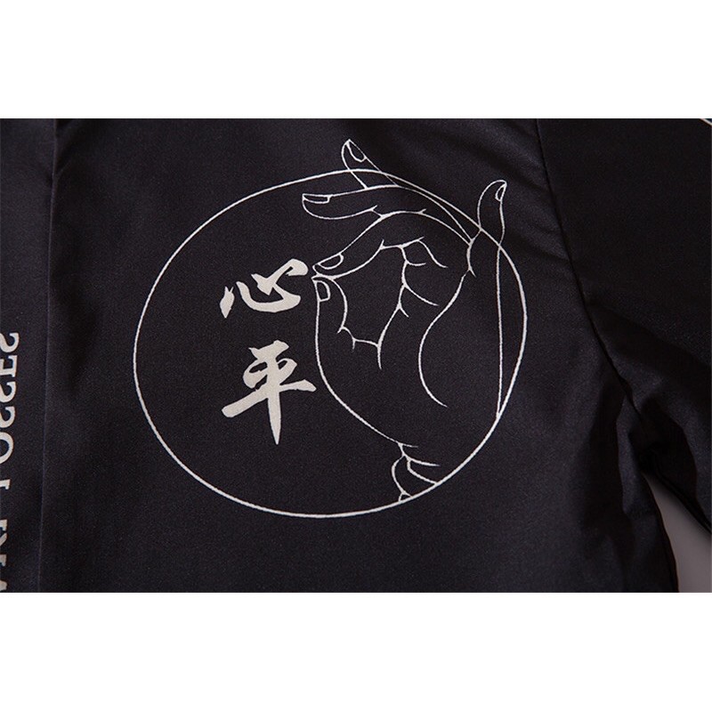 RE07 KIMONO CARDINGAN IMPORT PRIA JEPANG COSTPLAY HAORI ORIGINAL YUTAKA LOOSE BIG OVER SIZE 3XL 4XL