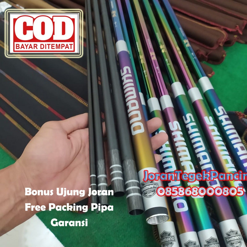PROMO TEGEK SIMANO IMPORT CARBON KUAT RINGAN PANJANG 540