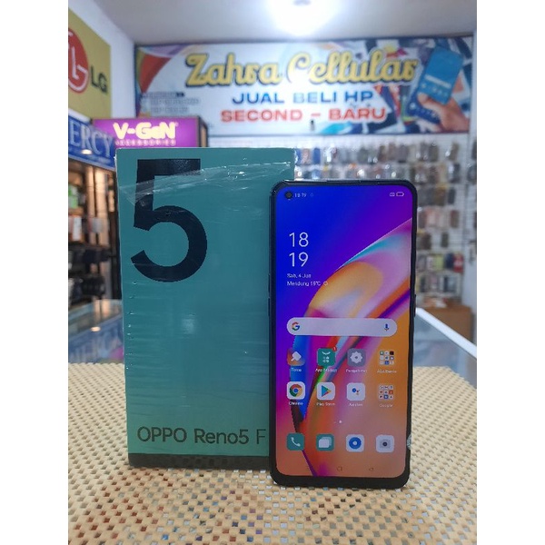 OPPO RENO 5F SECOND RAM 8/128