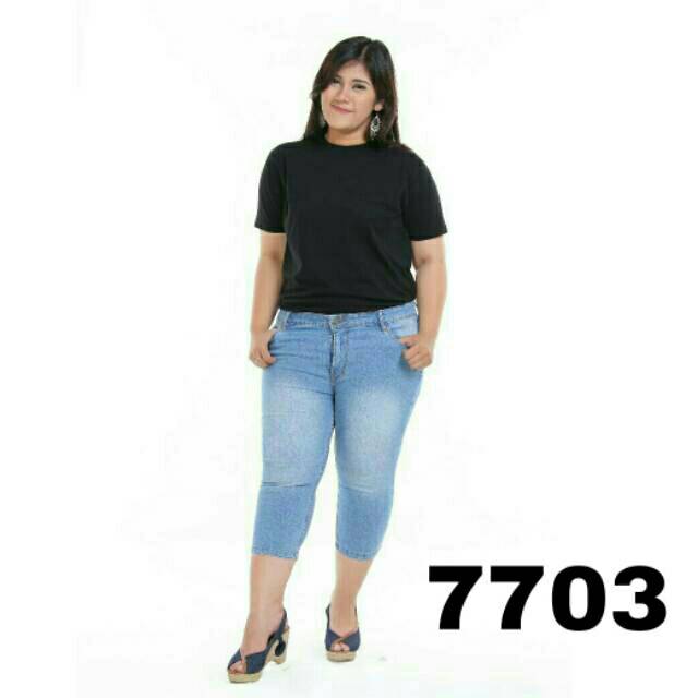 COD bayar ditempat JSK size 31-34 jumbo bigsize jeans strecht