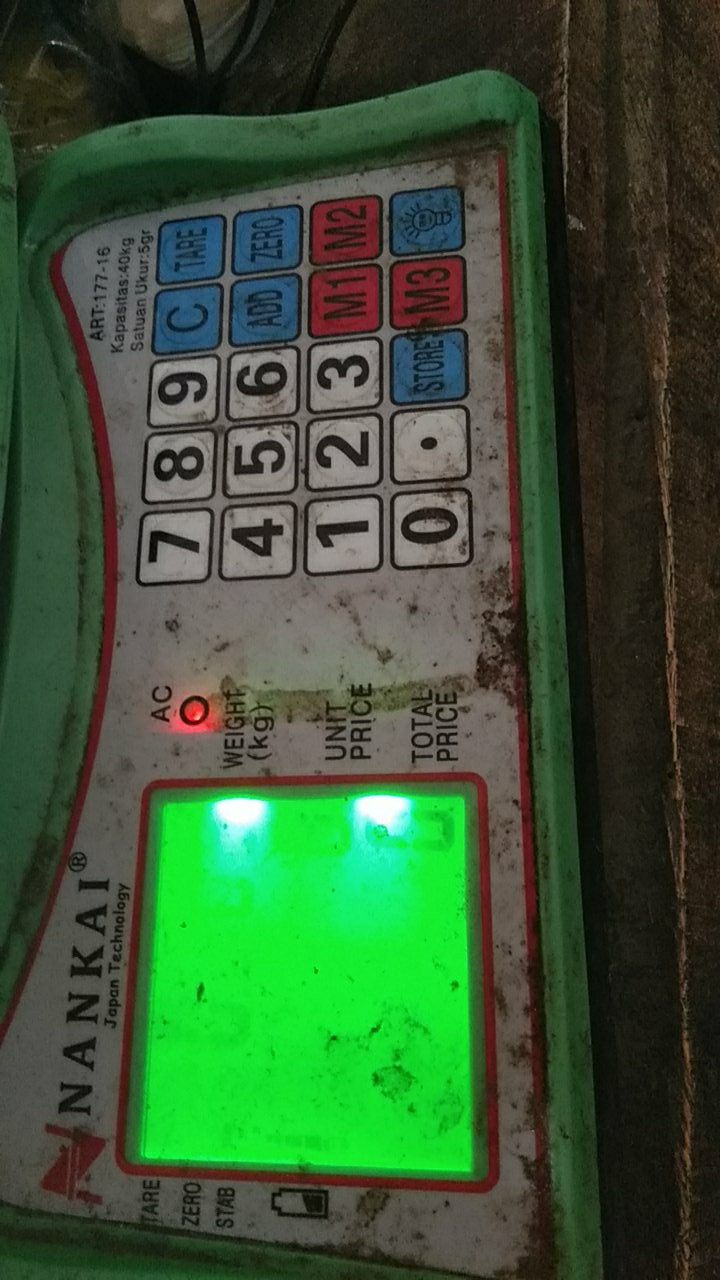 Adaptor Charger Timbangan Duduk Digital Nankai 40kg 6v 6 Volt