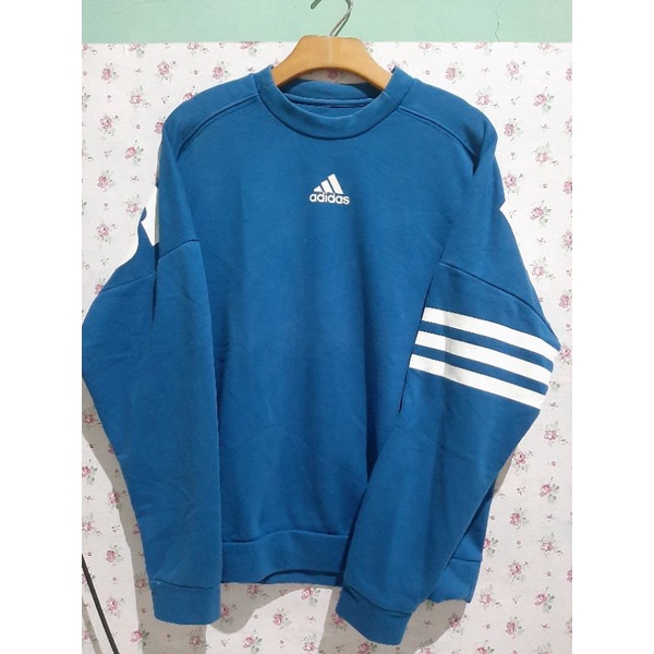SWEATER CREWNECK CN PRELOVED ADIDAS ORI GEMOY BACKPRINT OVERSIZED