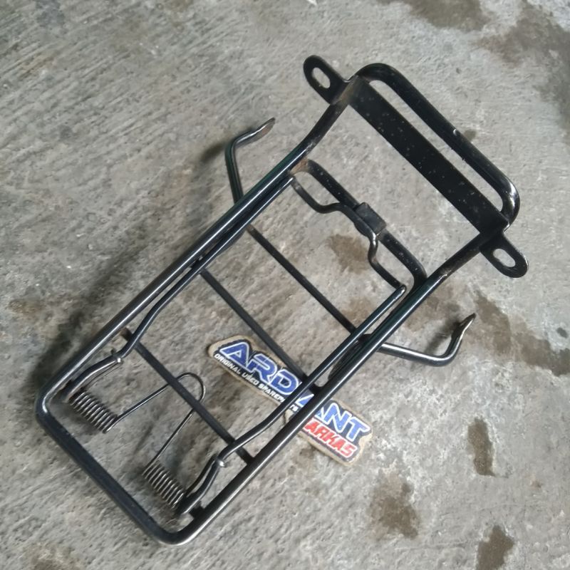rak jepit keranjang depan suzuki rc100 rc 100 bravo ori