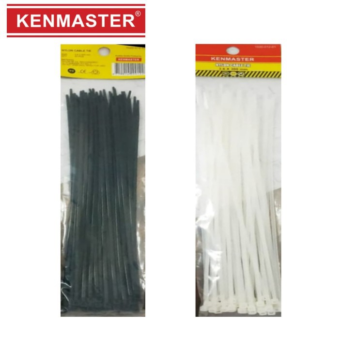 Kabel Ties uk 3x150 mm Kenmaster Nylon Cable Tie - Pengikat Kabel