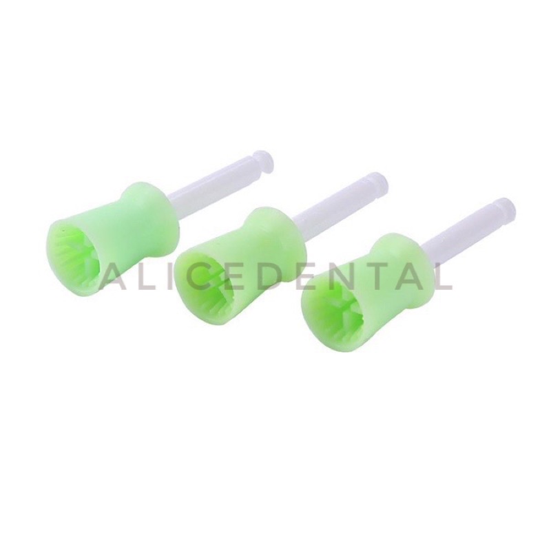 Dental rubber prophy rubber polishing cup bur prophy rubber brush polisher profilaksis prophylaxis poles gigi karet cup