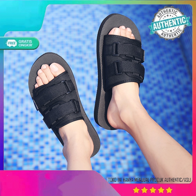 Sandal Gunung Pria trendy kuat ringan salah satu produk kreatif tahan lama ramah lingkungan COD