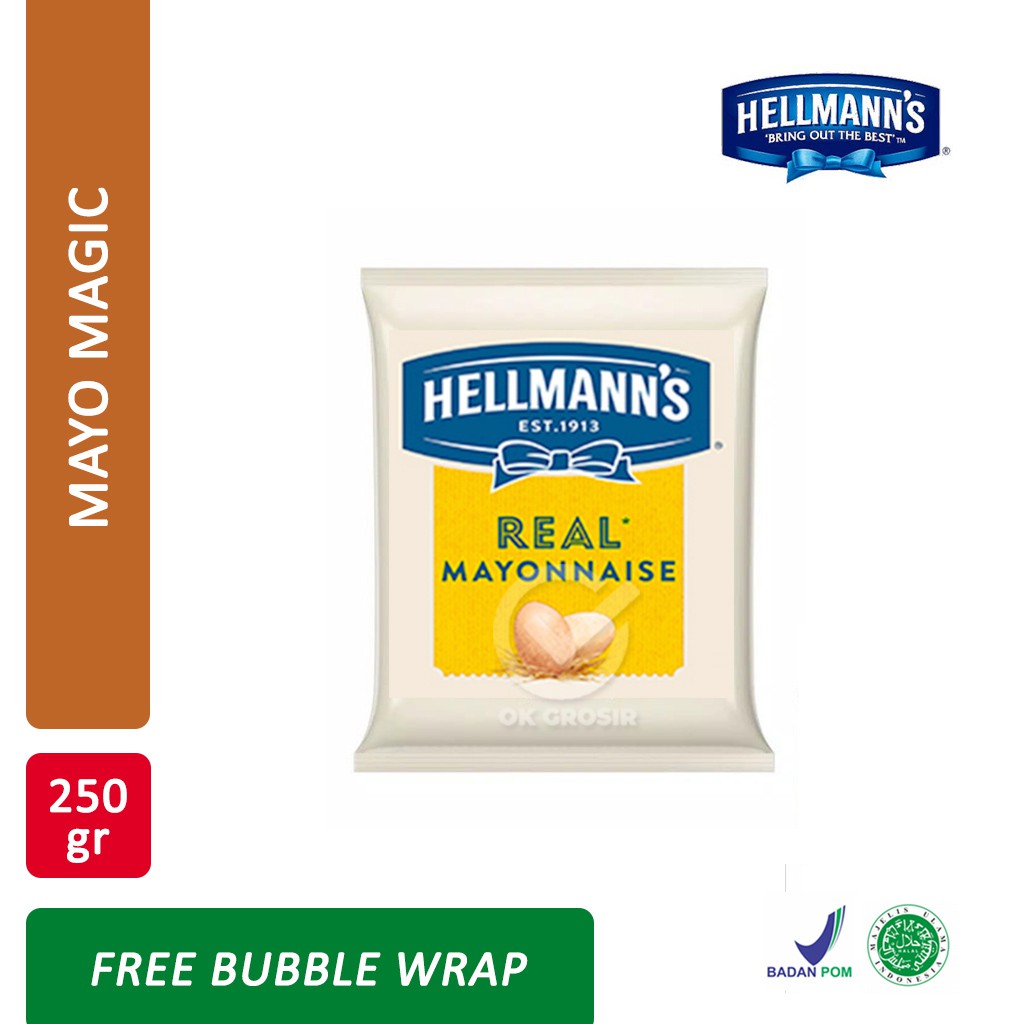 

Hellmann's Real Mayo Mayonnaise (250 gr)