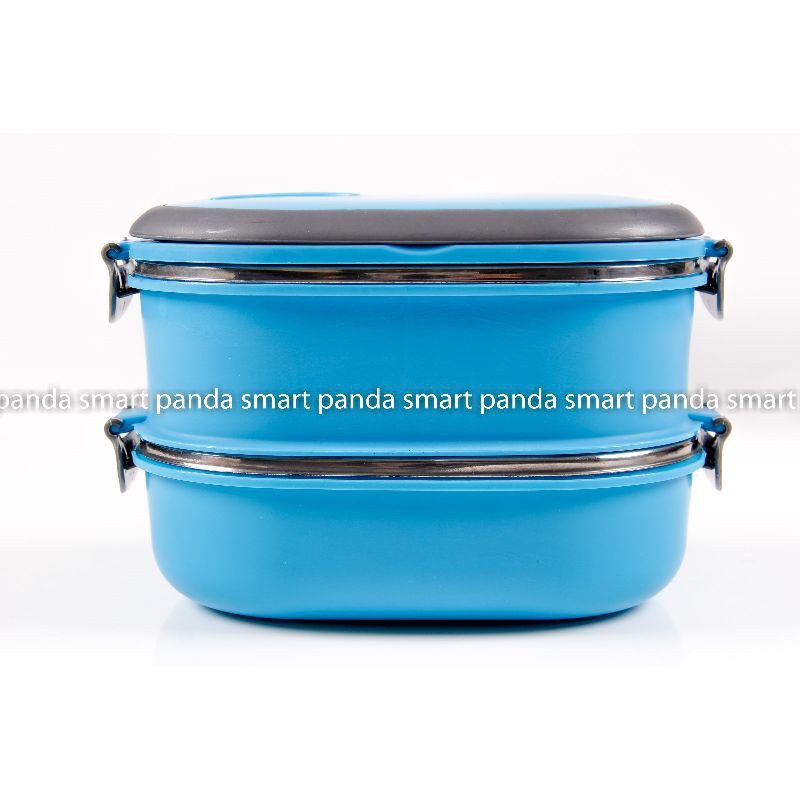 

Tempat Makan 2 Susun Square Stainless