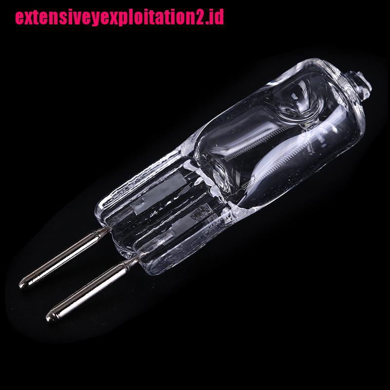 &lt; E2id &amp; &gt; 5Pcs Jc 220V G5.3 35W / 50W Lampu Halogen Hangat