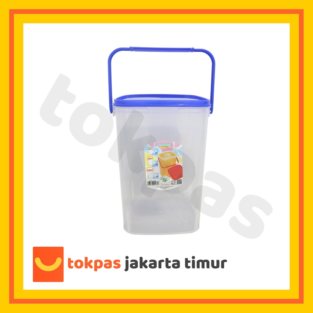 GOSEND GRAB ONLY Akuarium Es Buah 15 L Green Leaf Abella 0166