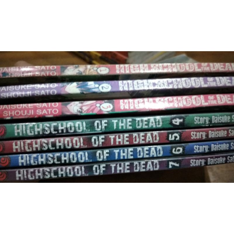 komik highschool of the dead