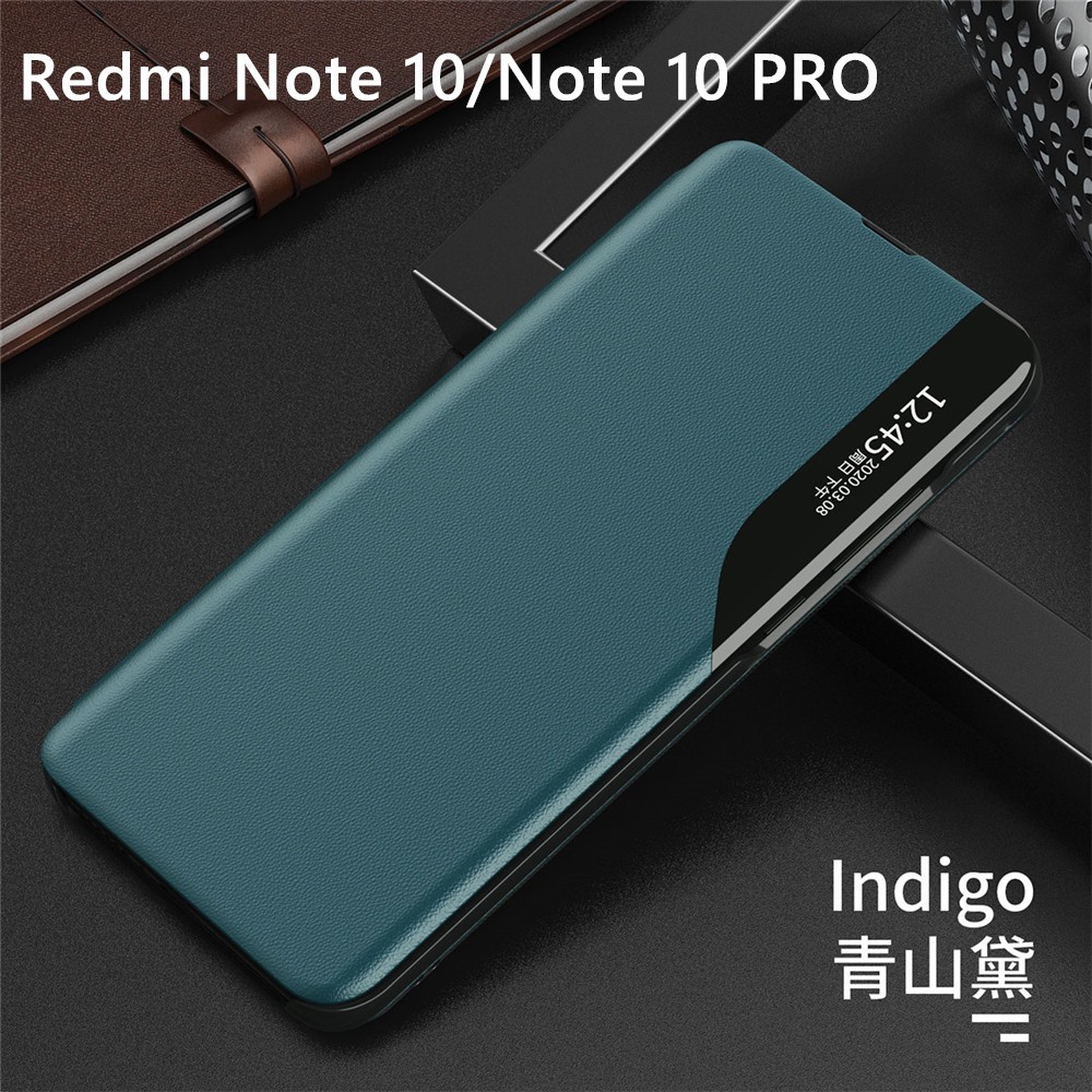 Flip Case Magnetik Bahan Kulit Tahan Banting Untuk Xiaomi Redmi Note 10 Pro 2021 Shopee Indonesia