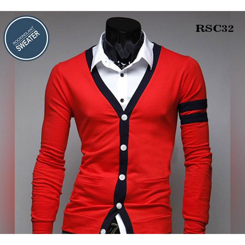Cardigan Pria/Sweater Cardigan Terbaru/Sweater Rajut