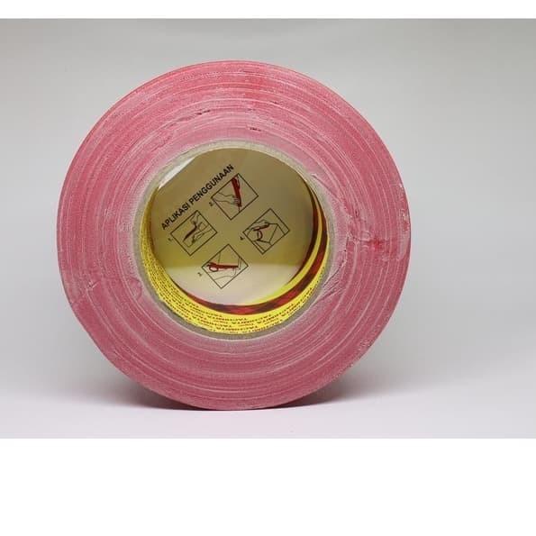 

✮ CLOTH TAPE/LAKBAN KAIN WARNA MERAH TACHIMITA BERKUALITAS 2 INCH 40 M - 207a ☟