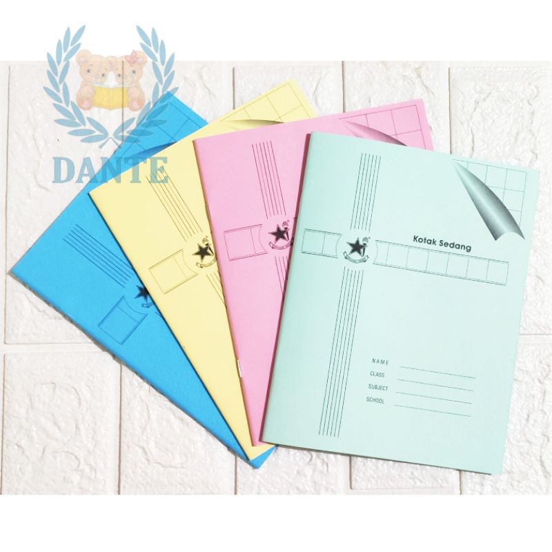 Dante - Buku Kotak Sedang Buku Mandarin - Satuan
