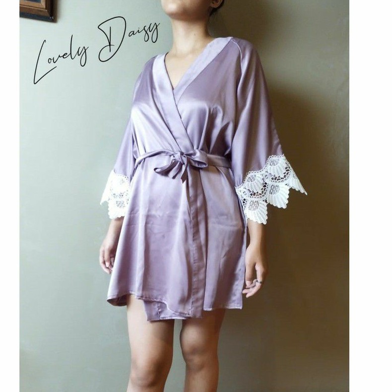 Leila Kimono | Kimono Tidur | Bridesmaid Kimono
