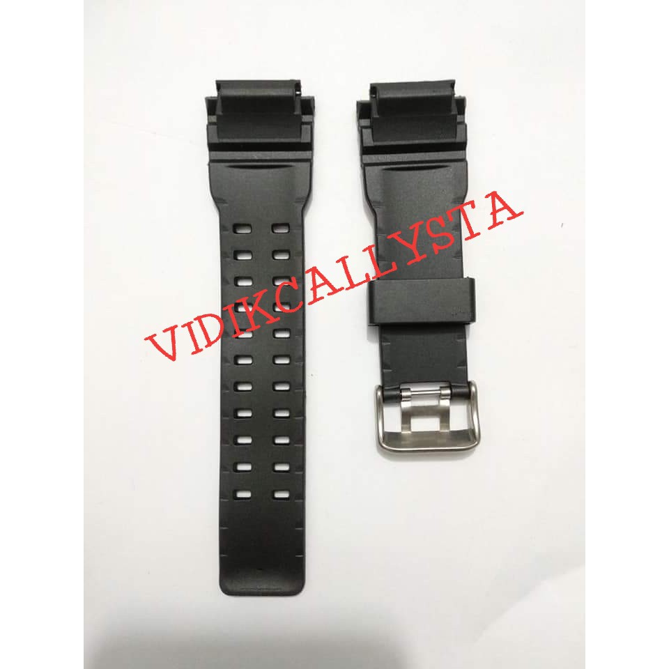 Strap Tali jam tangan Qnq Q&amp;q qq M-128 M128 M 128 Hitam