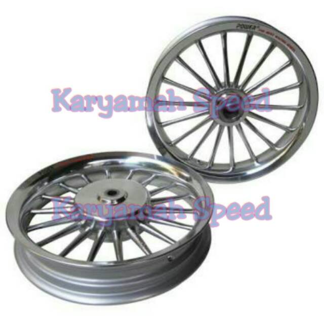 Velg POWER Vario 125 - Vario 150 Type Classic Chrome Pholise
