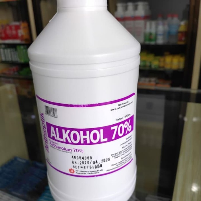 Alkohol 70% Antiseptik 1 Liter