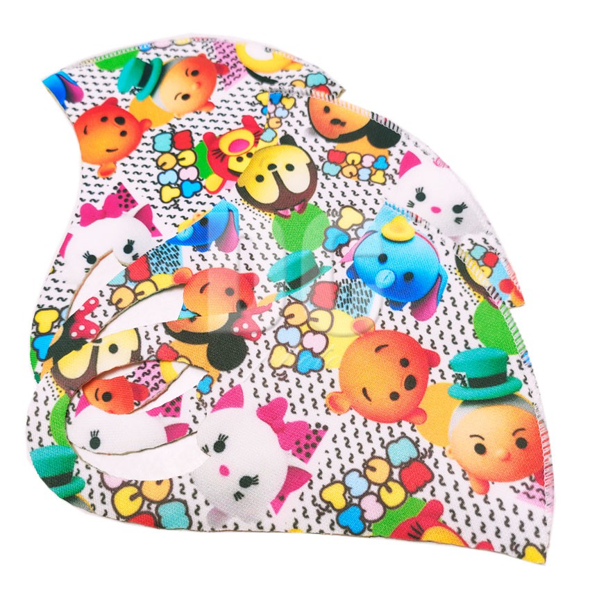 Masker Anak Scuba Premium Motif LOL Unicorn Stripe Frozen Tsum tsum (Bisa Pilih Motif)