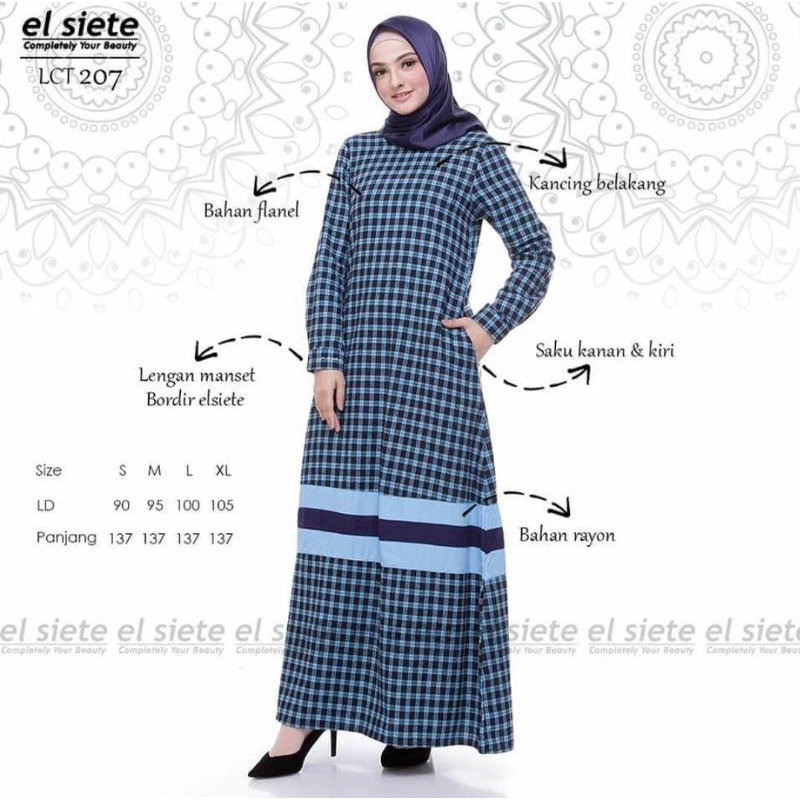 elsiete Bahan FLANEL -LCT 207