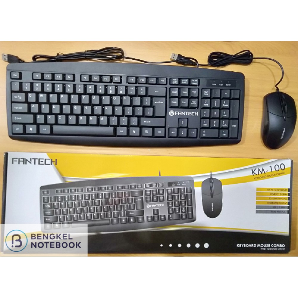 Keyboard + Mouse bundle Fantech KM100