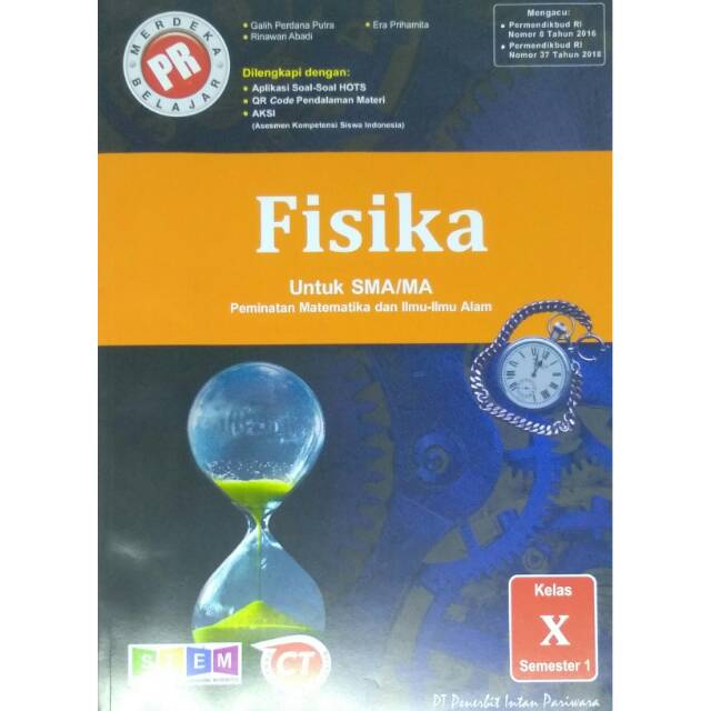 Pr Fisika Kelas 10 Semester 1 Edisi 2020 Shopee Indonesia