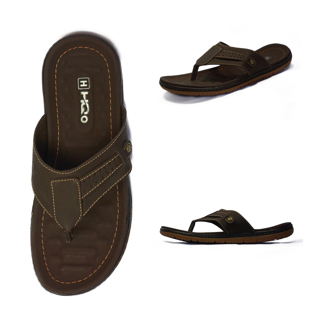 HQo Sandal Pria Terbaru / Sandal Pria Casual / Sandal Pria Kulit / Sandal Pria Murah / DAVID