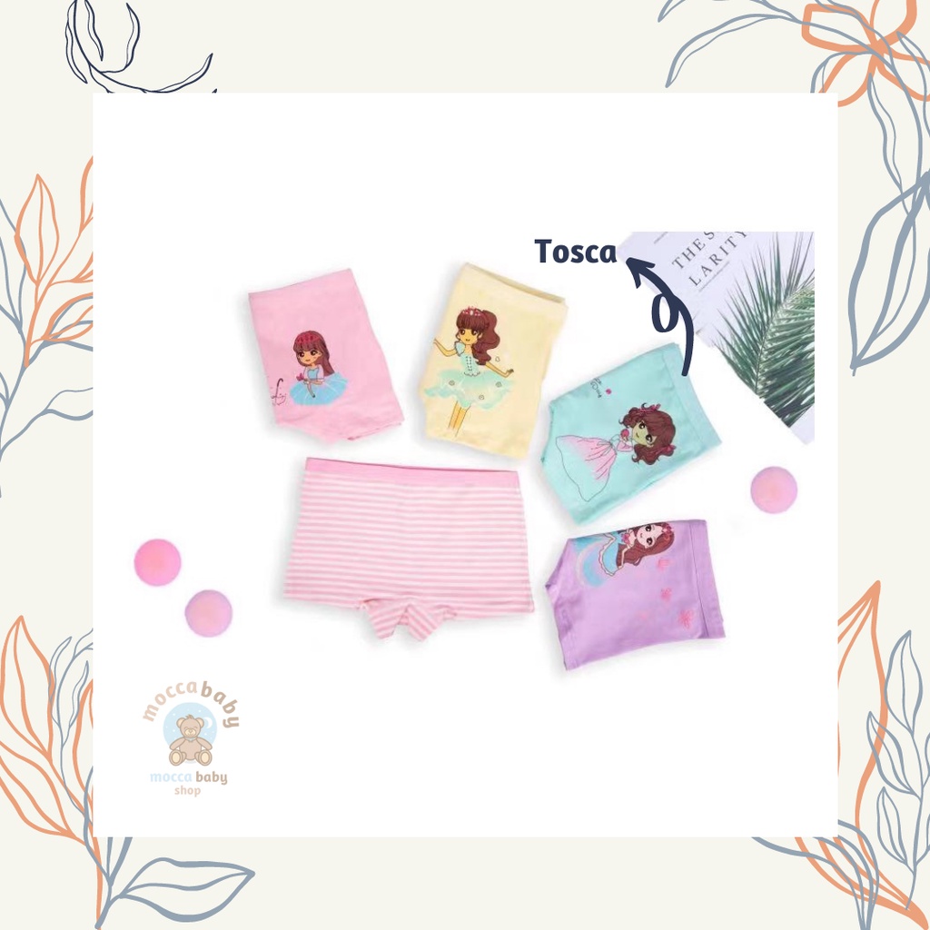 MBSS - XIAO TING CD BEAUTIFULL GIRLS celana dalam anak perempuan bahan katun halus 2-12 Tahun