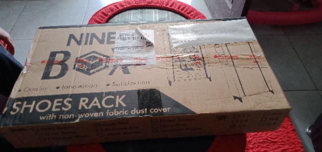 Rak Sepatu 10 Tingkat 9 Susun Ninebox [termurah]