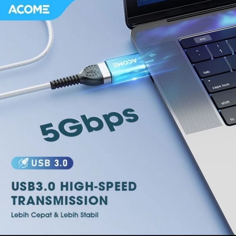 ACOME ACV-001 OTG Converter Android Type C to USB 3.0 High Speed