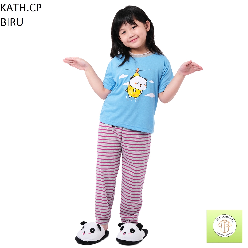 Hanamichi KATH.CP Baju Tidur Anak Lengan Pendek