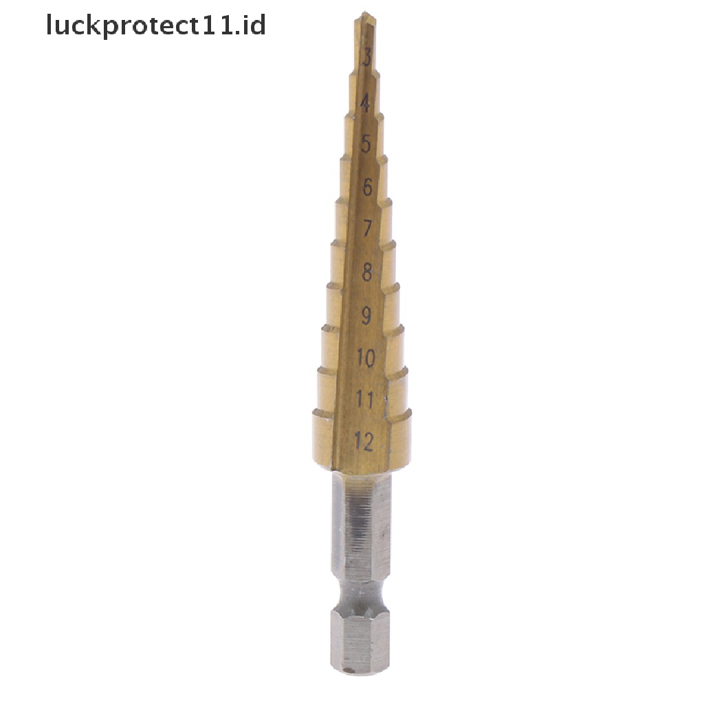 Alat Power Drill Bits Hex Bahan Metal Ukuran 3-12mm