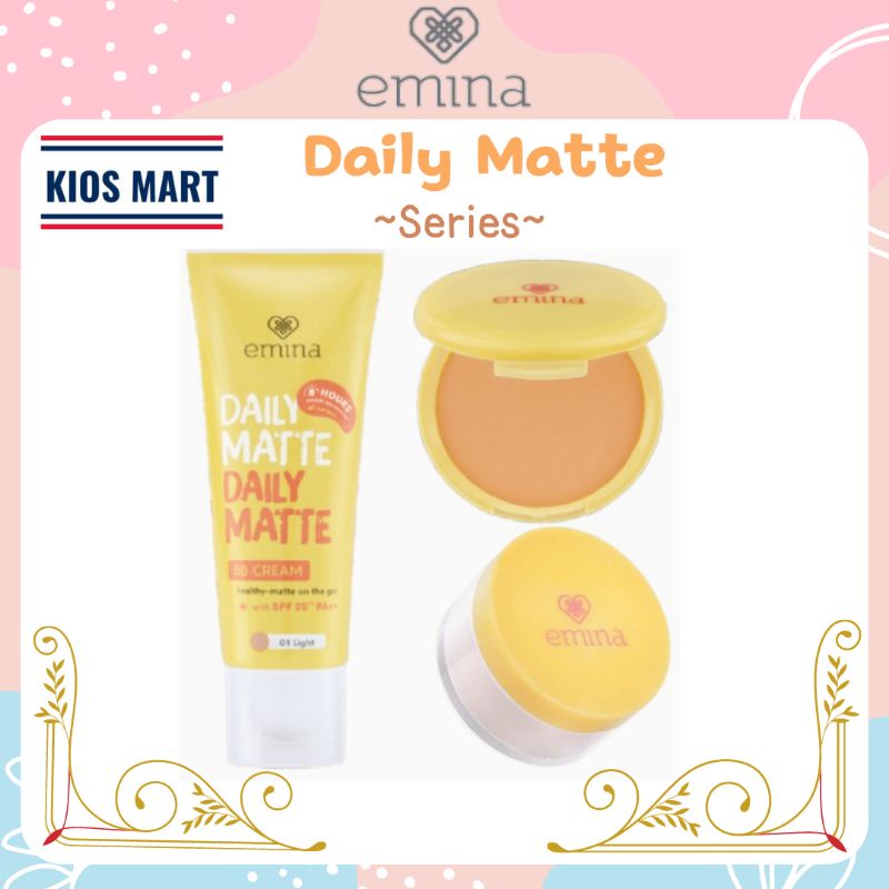 Emina Daily Matte Series | BB Cream | Loose Powder | Compact Powder