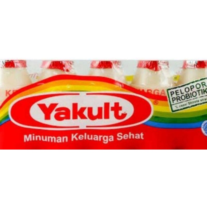 

minuman Yakult 1pack isi 5pcs